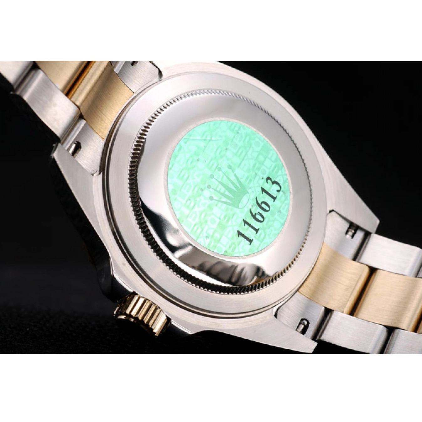 Aaa replica watch Rolex Green Green Watch Ceramic GMT II Dial Master Bezel 0818